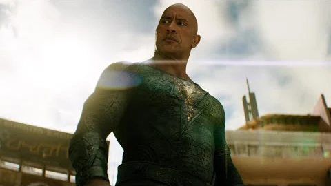 Black Adam trailer artwork